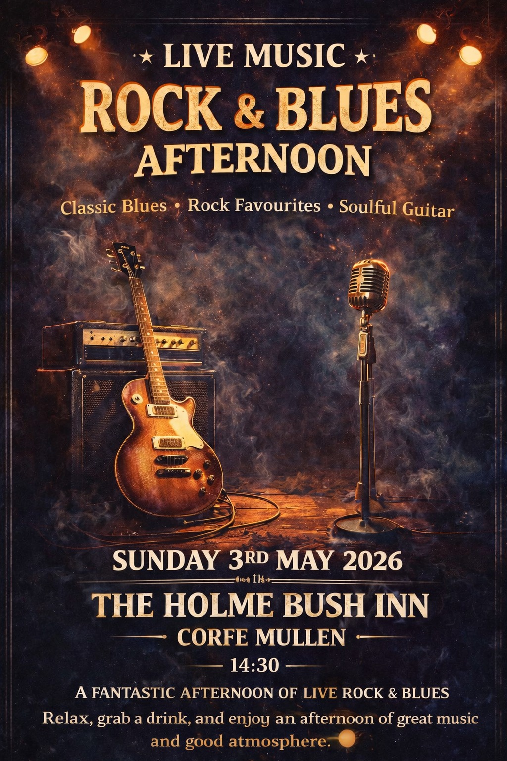 Rock and Blues Afternoon at The Holme Bush Inn