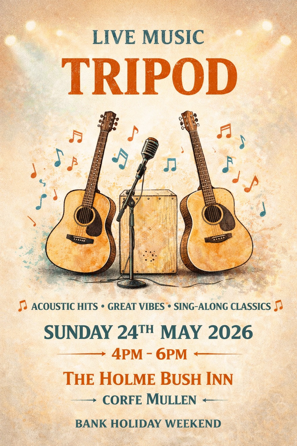 Tripod live at The Holme Bush Inn
