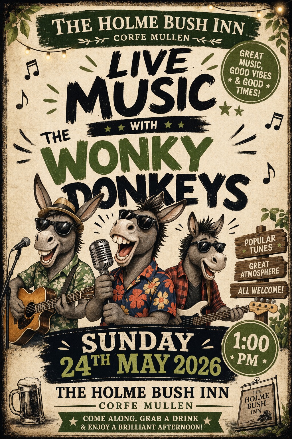 The Wonky Donkeys live at The Holme Bush Inn